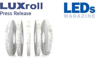 LUXroll Press Release Featured in LEDs Magazine