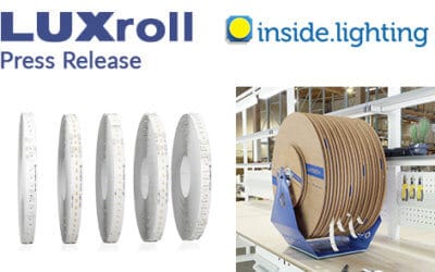 LUXroll Flexible Family of LED Modules Press Release Featured at Inside.Lighting