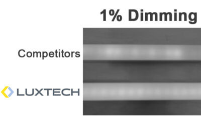 LUXTECH Offers the Best Deep-Dimming Low-End Brightness Flux Uniformity on the Market