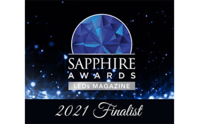 LUXroll is Voted a FINALIST in LEDs Magazine’s 2021 Sapphire Awards!