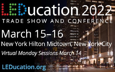 LUXTECH is Exhibiting at LEDucation 2022 | Booth AH2 5100